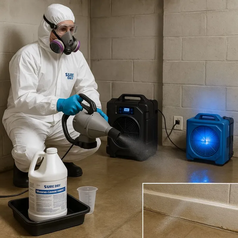 Sanitization and Odor Removal process in Dacono, CO